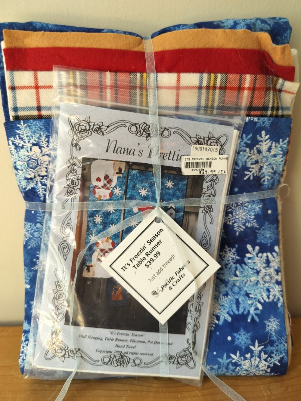 Nana's Pretties Table Runner Quilt Kit